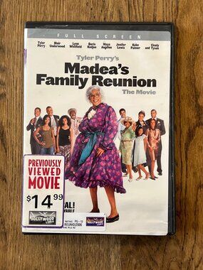 Tyler Perrys Madeas Family Reunion 2006 Movie DVD Full Screen Blair Underwood